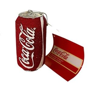 Coca-Cola Glittering Red Can Decoration